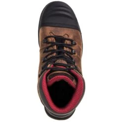 Avenger Boots: Men's 7546 Brown Puncture-Resistant Non-Metallic Composite Toe Waterproof Work Boots -Men's Work Boots Store avenger a7546 t 001