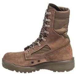 Belleville Boots: Men's 590 USMC USA-Made Brown Hot Weather Combat Boots -Men's Work Boots Store belleville 590 i 01
