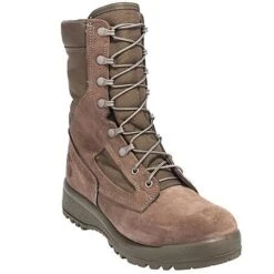 Belleville Boots: Men's 590 USMC USA-Made Brown Hot Weather Combat Boots -Men's Work Boots Store belleville 590 p 01
