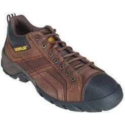 Caterpillar Shoes: Men's Argon Composite Toe 89957 EH Slip-Resistant Shoes -Men's Work Boots Store brown1
