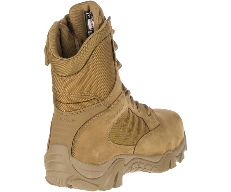 Bates Boots: Men's E04272 Coyote GX-8 Waterproof Composite Toe Side Zip Work Boot 6 Bates Boots: Men's E04272 Coyote GX-8 Waterproof Composite Toe Side Zip Work Boot - Image 4