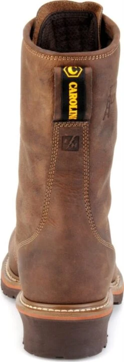 Carolina Boots: Men's CA1904 Waterproof EH Composite Toe Linesman Boots -Men's Work Boots Store ca1904 500xauto heel