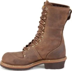 Carolina Boots: Men's CA1904 Waterproof EH Composite Toe Linesman Boots -Men's Work Boots Store ca1904 500xauto instep