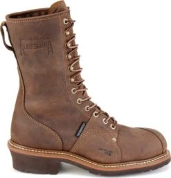 Carolina Boots: Men's CA1904 Waterproof EH Composite Toe Linesman Boots -Men's Work Boots Store ca1904 500xauto profile