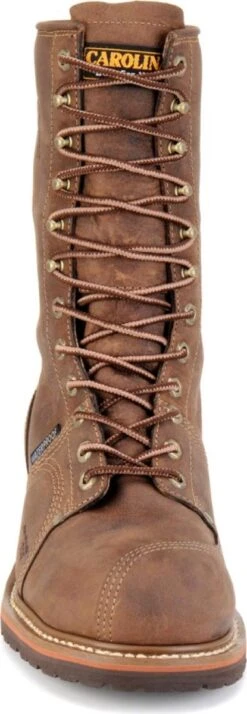 Carolina Boots: Men's CA1904 Waterproof EH Composite Toe Linesman Boots -Men's Work Boots Store ca1904 500xauto toe