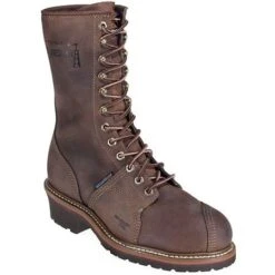 Carolina Boots: Men's Waterproof EH CA904 Linesman Vibram Boots -Men's Work Boots Store ca1904 carolinap 01