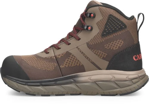 Carolina Boots: Men's CA1915 Brown Composite Toe Waterproof Align Voltrex Hi Athletic Hiker Boot 5 Carolina Boots: Men's CA1915 Brown Composite Toe Waterproof Align Voltrex Hi Athletic Hiker Boot - Image 3