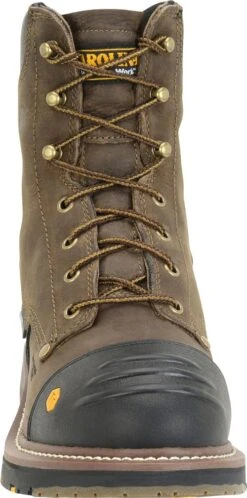 Carolina Boots: Men's CA2559 Brown 8” Composite Toe Workflex Work Boots -Men's Work Boots Store ca2559 500xauto toe