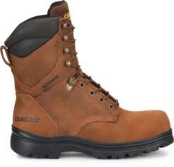 Carolina Boots: Men's CA3524 Steel Toe Brown EH Waterproof Work Boots -Men's Work Boots Store ca3524 500xauto profile 1