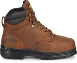 Carolina Boots: Men's CA3527 Brown Steel Toe Internal Met Guard EH Work Boots -Men's Work Boots Store ca3527 500xauto profile