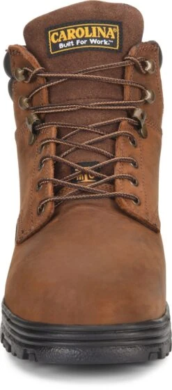 Carolina Boots: Men's CA3527 Brown Steel Toe Internal Met Guard EH Work Boots -Men's Work Boots Store ca3527 500xauto toe