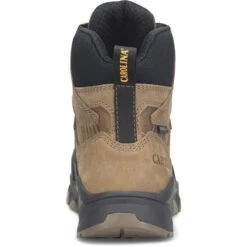 Carolina Boots: Men's CA4580 Brown Composite Toe Lightweight Waterproof Hiker Work Boot -Men's Work Boots Store ca4580 500xauto heeledit