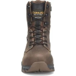 Carolina Boots: Men's CA5555 Brown Composite Toe 8" Subframe Insulated Side Zip Lightweight Work Boot -Men's Work Boots Store ca5555 500xauto toeedit