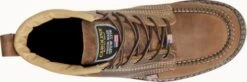 Carolina Boots: Men’s CA7011 Old Town Folklore AMP USA 6” Domestic Moc Toe Wedge Work Boot -Men's Work Boots Store ca7011 500xauto top
