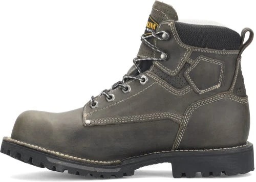 Carolina Boots: Men's CA7532 Grey 6” PitStop Waterproof Comp Toe Work Boots 5 Carolina Boots: Men's CA7532 Grey 6” PitStop Waterproof Comp Toe Work Boots - Image 3