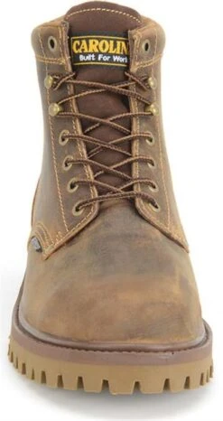 Carolina Boots: Men's CA7558 Old Town Folklore Marlboro LO 6” Steel Toe Waterproof Work Boot -Men's Work Boots Store ca7558 500xauto toe