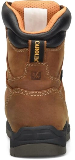 Carolina Boots: Men's Brown Composite Toe CA8520 Waterproof Boots -Men's Work Boots Store ca8520 500xauto heel