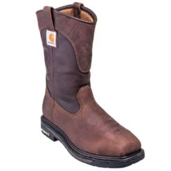 Carhartt Boots: Men's CMP1218 Steel Toe Oil-Tanned Leather Wellington Boots -Men's Work Boots Store carhartt cmp1218w p 01
