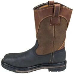 Carhartt Boots: Men's Steel Toe CMP1258 Waterproof Wellington Work Boots -Men's Work Boots Store carhartt cmp1258 i 01