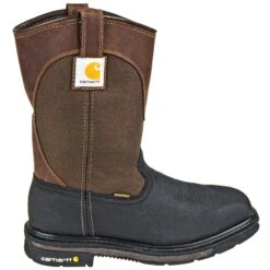 Carhartt Boots: Men's Steel Toe CMP1258 Waterproof Wellington Work Boots -Men's Work Boots Store carhartt cmp1258 o 01