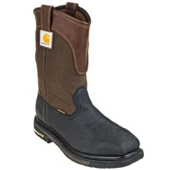 Carhartt Boots: Men's Steel Toe CMP1258 Waterproof Wellington Work Boots -Men's Work Boots Store carhartt cmp1258 p 01