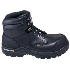 Carhartt Boots: Men's CMR6971 Black Waterproof Puncture-Resistant Composite Toe Boots 12 Carhartt Boots: Men's CMR6971 Black Waterproof Puncture-Resistant Composite Toe Boots -Men's Work Boots Store carhartt cmr6971 o 01