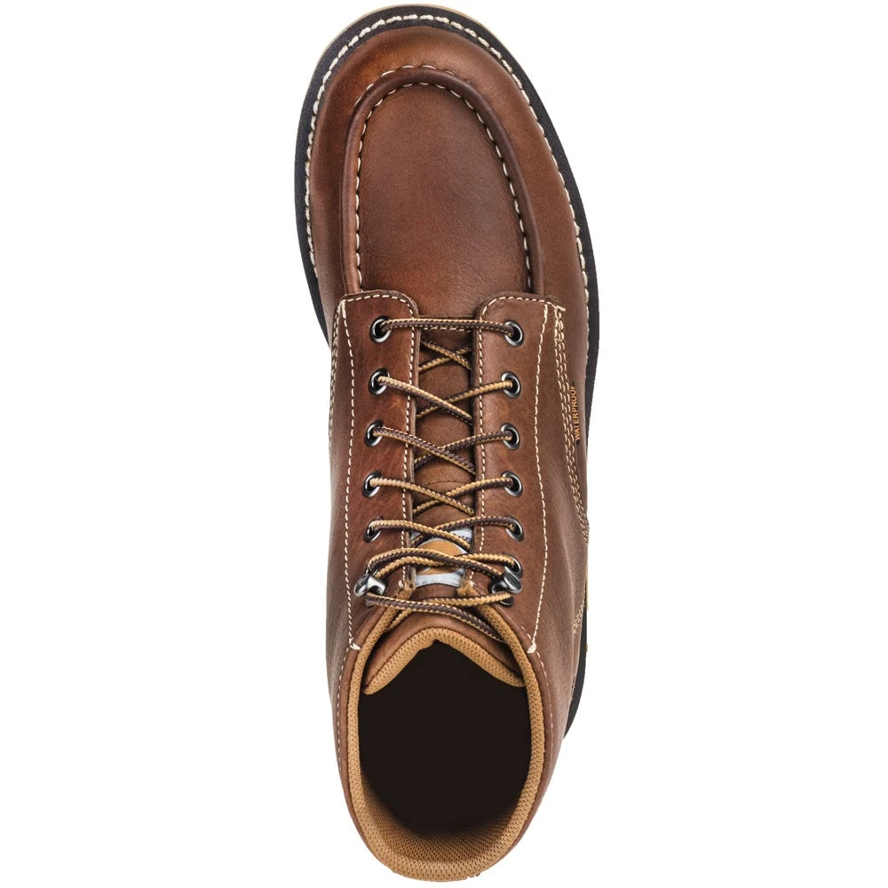 Carhartt Boots: Men's CMW6175 6-Inch Waterproof General Toe Tan Wedge Boots 9 Carhartt Boots: Men's CMW6175 6-Inch Waterproof General Toe Tan Wedge Boots - Image 7