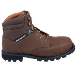 Carhartt Boots: Men's CMW6174 Brown 6-Inch Non-Safety Toe Work Boots -Men's Work Boots Store carhartt cmw6274 o 01 1