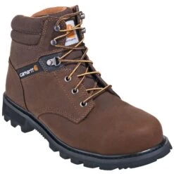 Carhartt Boots: Men's CMW6174 Brown 6-Inch Non-Safety Toe Work Boots -Men's Work Boots Store carhartt cmw6274 p 01 1