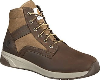 Carhartt Boots: Men's FA5015-M Brown Leather And Nylon Force 5-Inch Soft Toe Sneaker Boot 3 Carhartt Boots: Men's FA5015-M Brown Leather And Nylon Force 5-Inch Soft Toe Sneaker Boot
