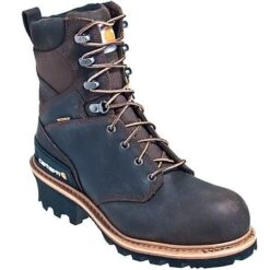 Carhartt Boots: Men's CML8360 Composite Toe Waterproof EH Logger Boots -Men's Work Boots Store carhartt footwear cml8360 p 01