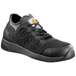 Carhartt Boots: Men's CMD3461 Black Force Nano Composite Toe Work Sneaker