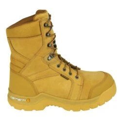 Carhartt Boots: Men's Wheat CMF8058 Insulated Work Boots -Men's Work Boots Store carhartt cmf8058 o 001