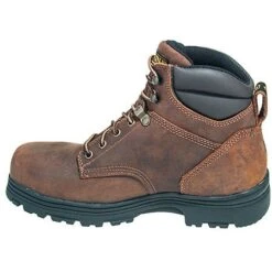 Carolina Boots: Men's Brown CA3526 Steel Toe Waterproof Slip-Resistant EH Boots -Men's Work Boots Store carolina ca3526 i 01