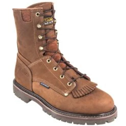 Carolina Boots: Men's Waterproof EH Leather Work Boots CA8028 -Men's Work Boots Store carolina ca8028 p 01 1