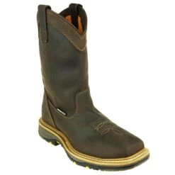Carolina Boots: Men's CA8535 Brown Actuator Roper Boots -Men's Work Boots Store carolina ca8535 p 001