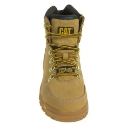 Caterpillar Boots: Outline Wheat 6" 90801 Men's Steel Toe EH Boots -Men's Work Boots Store cat 90801 0004 f