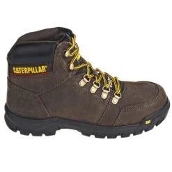 Caterpillar Boots: Men's P90803 Steel Toe EH Outline Seal Brown Work Boots -Men's Work Boots Store cat 90803 o 01