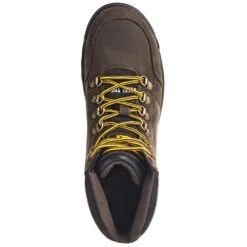 Caterpillar Boots: Men's P90803 Steel Toe EH Outline Seal Brown Work Boots -Men's Work Boots Store cat 90803 t 01