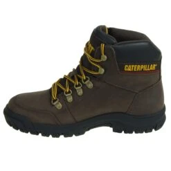 Caterpillar Boots: Men's Outline General Toe 74087 Brown 6" Boots -Men's Work Boots Store cat p74087 i 001