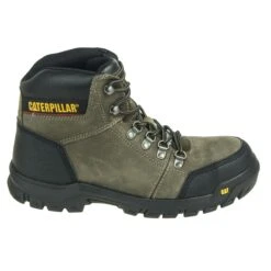Caterpillar Boots: Men's Outline Grey 90802 EH Steel Toe Boots 11 Caterpillar Boots: Men's Outline Grey 90802 EH Steel Toe Boots -Men's Work Boots Store cat p90802 3