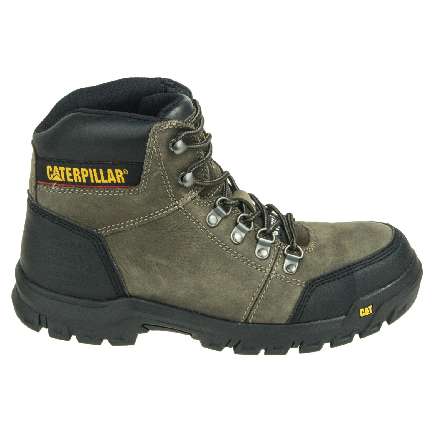 Caterpillar Boots: Men's Outline Grey 90802 EH Steel Toe Boots 5 Caterpillar Boots: Men's Outline Grey 90802 EH Steel Toe Boots - Image 3