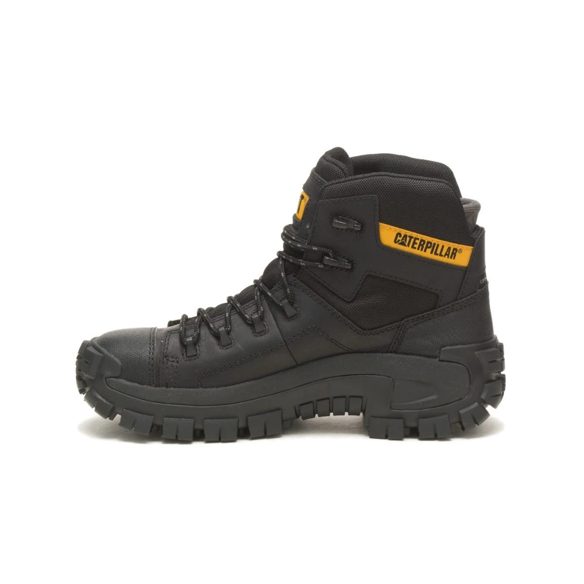 Caterpillar Boots: Men's P91542 Black Composite Toe Invader Hiker Waterproof Work Boot 4 Caterpillar Boots: Men's P91542 Black Composite Toe Invader Hiker Waterproof Work Boot - Image 2