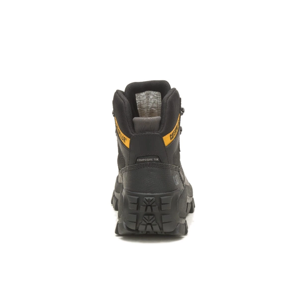 Caterpillar Boots: Men's P91542 Black Composite Toe Invader Hiker Waterproof Work Boot 7 Caterpillar Boots: Men's P91542 Black Composite Toe Invader Hiker Waterproof Work Boot - Image 5