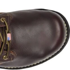 Carolina Boots: Men's CA518 Brown Steel Toe INT 2.0 Domestic Broad Toe Winged D3O Internal MetGuard Work Boot -Men's Work Boots Store cla 005 ca518edit