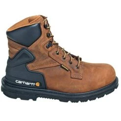 Carhartt Boots: Men's Safety Toe Waterproof Bison Harness Work Boots CMW6220 -Men's Work Boots Store cmw6200st carhartto 01 1
