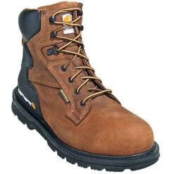 Carhartt Boots: Men's Safety Toe Waterproof Bison Harness Work Boots CMW6220 -Men's Work Boots Store cmw6200st carharttp 01 1