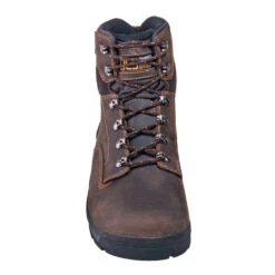 Danner Boots: Men's 12433 Waterproof EH Brown 6-Inch Slip-Resistant Boots -Men's Work Boots Store danner 12433 f 01
