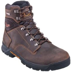 Danner Boots: Men's 12435 Waterproof Brown Leather Crafter Slip-Resistant Boots 11 Danner Boots: Men's 12435 Waterproof Brown Leather Crafter Slip-Resistant Boots -Men's Work Boots Store danner 12433 p 01 1
