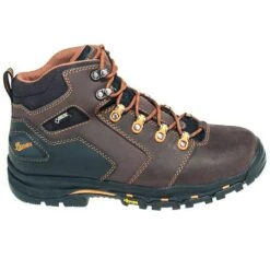 Danner Boots: Men's 13858 Brown Waterproof Vicious Work Boots -Men's Work Boots Store danner 13858 o 01 1